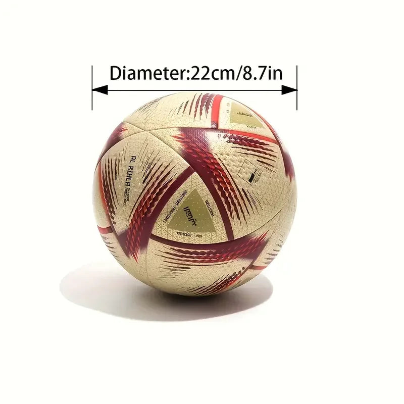 Bolas de Futebol Tamanho Oficial 5 Material PU, sem Costura